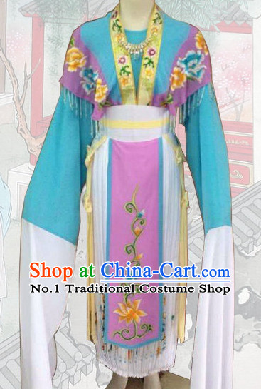 Chinese Opera Costumes Long Sleeve Dance Costume Dance Supply Dance Apparel Theatrical Costumes Complete Set for Men