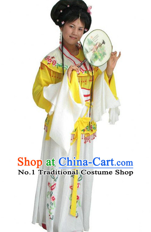 Chinese Opera Costumes Classical Water Dance Costume Dance Supply Dance Apparel Theatrical Costumes Complete Set for Women