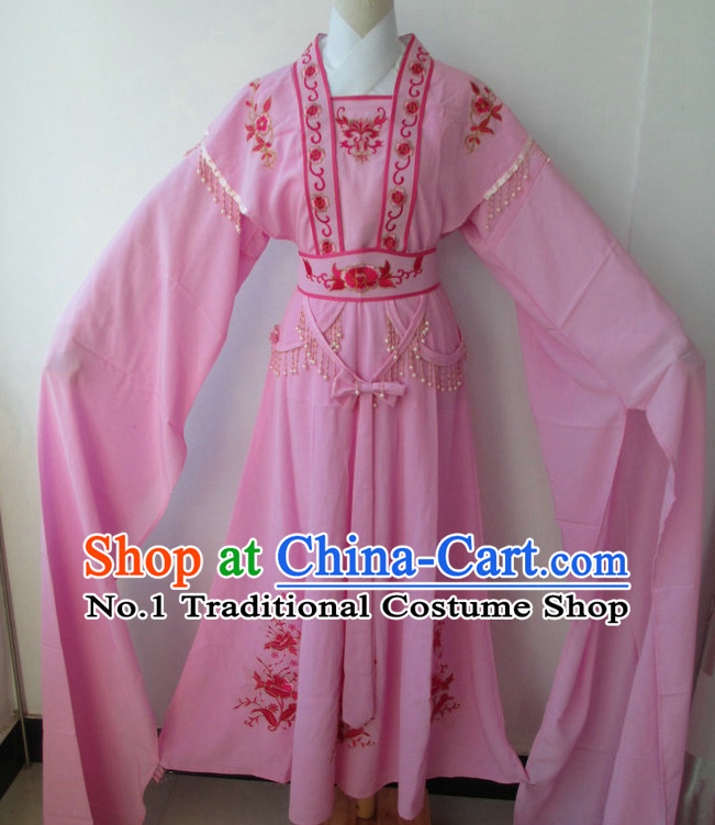 Chinese Opera Costumes Classical Water Dance Costume Dance Supply Dance Apparel Theatrical Costumes Complete Set for Women