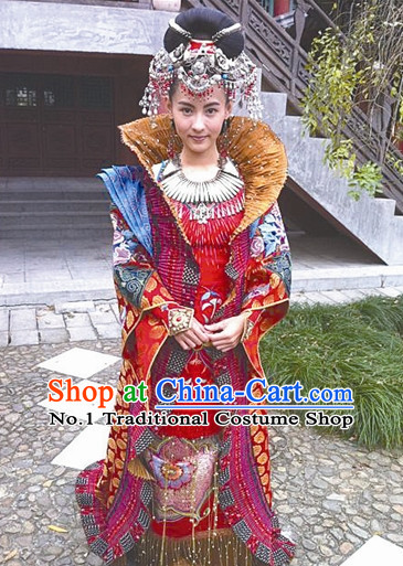 Chinese Ancient Pantaloon Female Warrior General High Collar Fighting Costumes Complete Set for Women