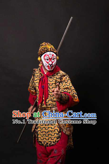 Asian Fashion China Traditional Chinese Dress Ancient Chinese Clothing Chinese Traditional Wear Chinese Opera Sun Wukong Costumes for Men