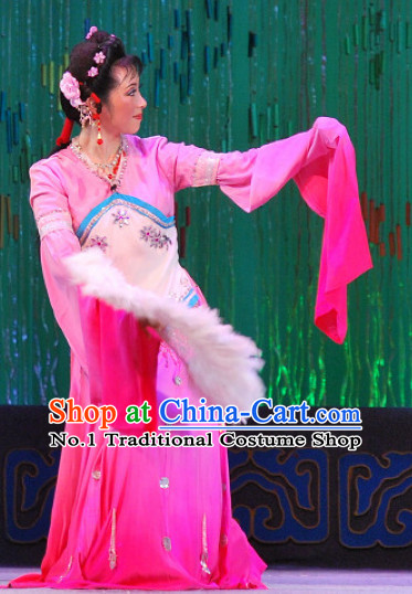 Chinese Classical Fan Dance Costumes