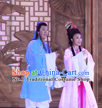 Chinese Tian XIan Pei Beijing Opera Dong Yong and Seventh Fairy Costumes