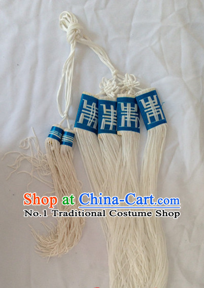 Chinese Handmade Beijing Opera Long Robe Belt Decorations