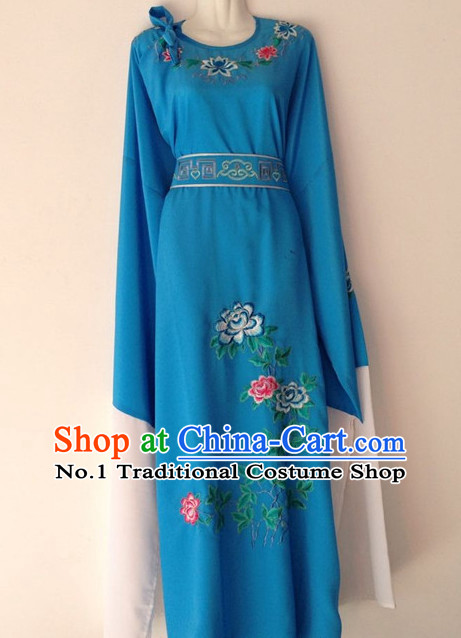 Long Sleeves Chinese Beijing Opera Xiao Sheng Long Garment