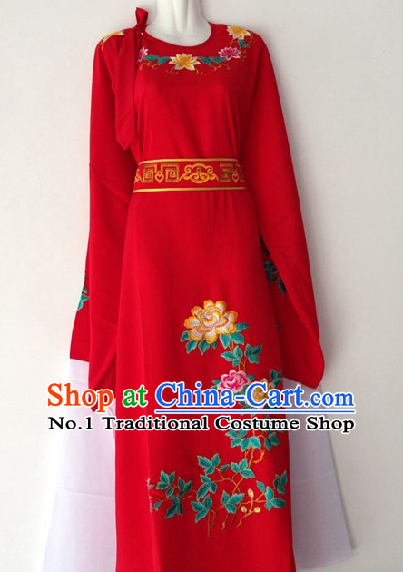 Chinese Beijing Opera Xiao Sheng Long Dress Costumes