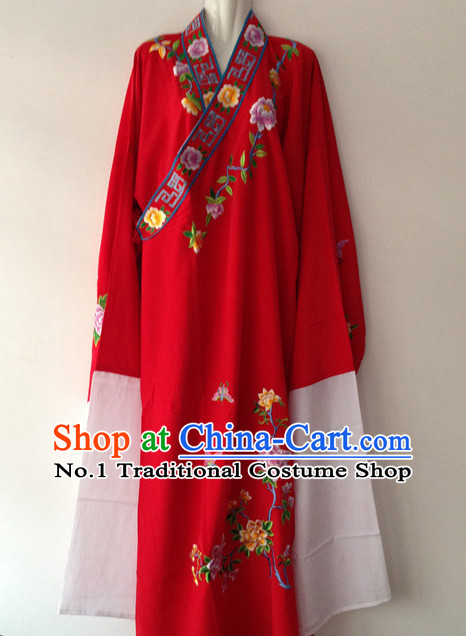 Long Sleeve Beijing Opera Long Robe for Men