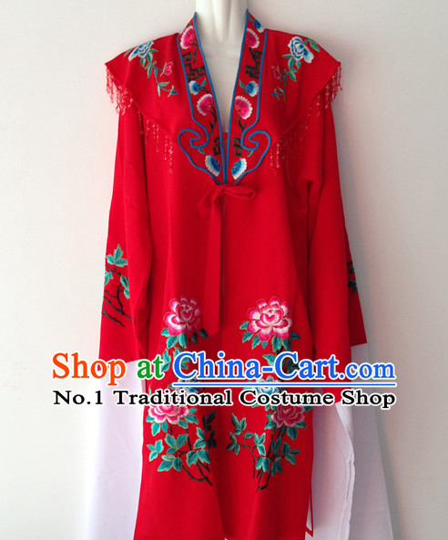 Long Sleeve Beijing Opera Female Long Robe