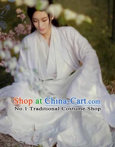 Chinese Style White Male Hanfu