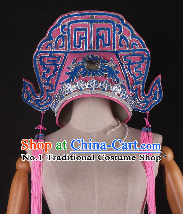 Traditional Chinese Handmade Opera Hat for Men