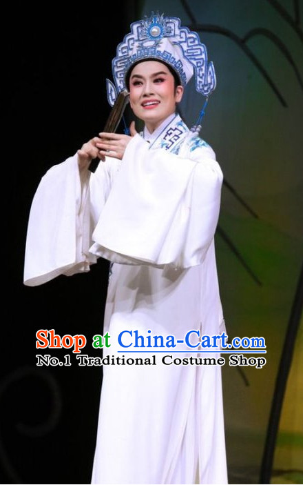 Asian Chinese Traditional Dress Theatrical Costumes Ancient Chinese Clothing Husband Costumes and Hat