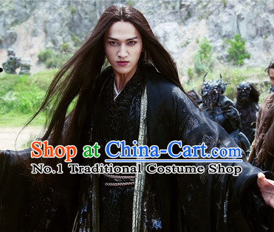 Chinese Hanfu Asian Fashion Japanese Fashion Plus Size Dresses Vntage Dresses Traditional Clothing Asian Costumes Sha Qian Mo for Men