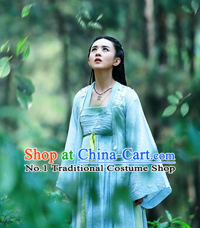 Chinese Hanfu Asian Fashion Japanese Fashion Plus Size Dresses Vntage Dresses Traditional Clothing Asian Costumes Hua Qian Gu Costume for Girls