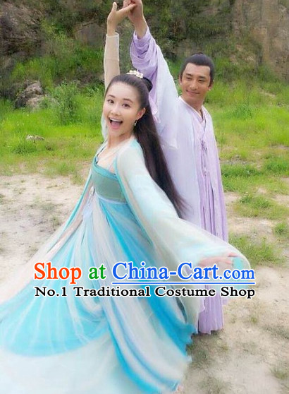 Chinese Hanfu Asian Fashion Japanese Fashion Plus Size Dresses Vntage Dresses Traditional Clothing Asian Costumes Hua Qian Gu Costume for Girls