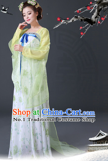 Chinese Hanfu Asian Fashion Japanese Fashion Plus Size Dresses Traditional Clothing Asian Palace Lady Costumes and Hair Accessories