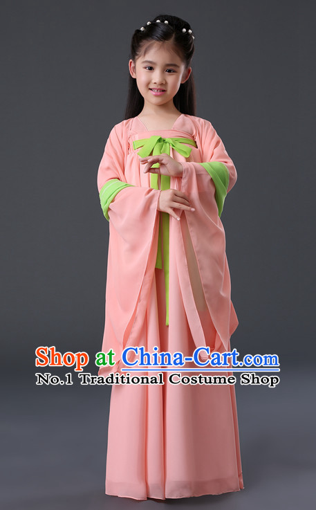 Chinese Hanfu Asian Fashion Japanese Fashion Plus Size Dresses Traditional Clothing Asian Hanfu Skirt for Kids