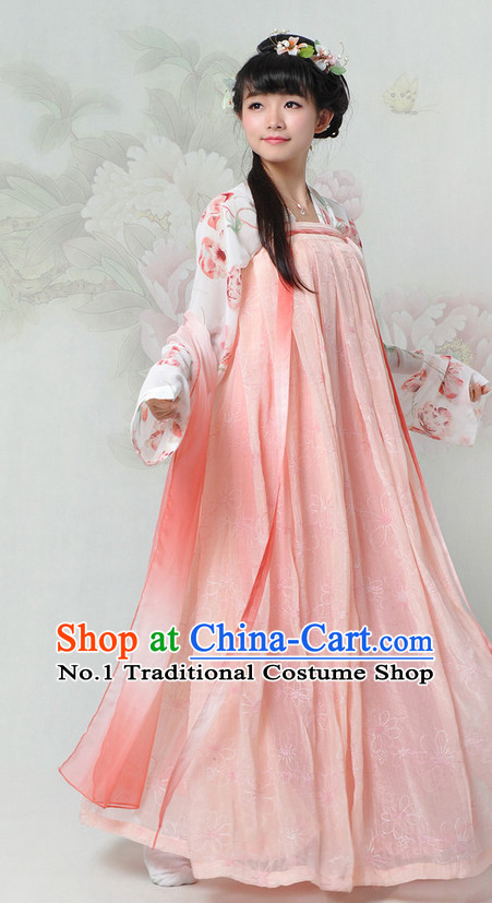 Chinese Hanfu China Shopping Asian Fashion Plus Size Clothing Clothes online Oriental Dresses Ancient Costumes and Hair Accessories Complete Set