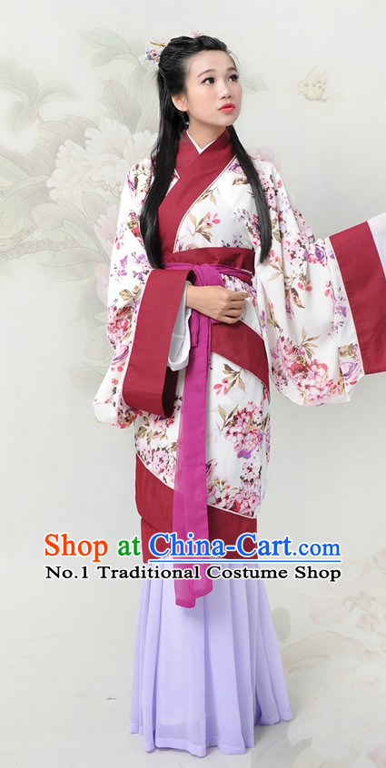 Chinese Hanfu China Shopping Asian Fashion Plus Size Clothing Clothes online Oriental Dresses Ancient Costumes and Hair Accessories Complete Set