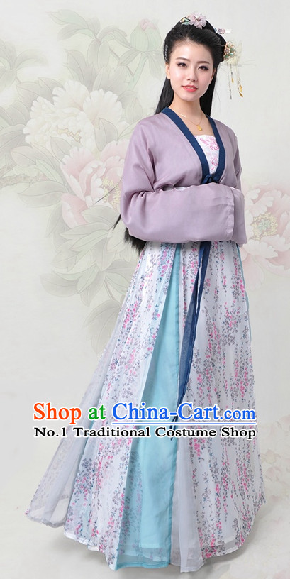 Chinese Hanfu China Shopping Asian Fashion Plus Size Clothing Clothes online Oriental Dresses Ancient Costumes and Hair Accessories Complete Set