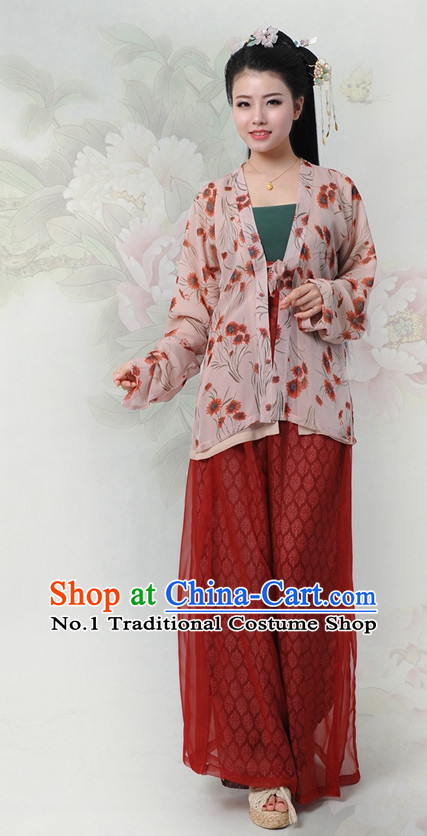 Chinese Hanfu China Shopping Asian Fashion Plus Size Clothing Clothes online Oriental Dresses Ancient Costumes and Hair Accessories Complete Set