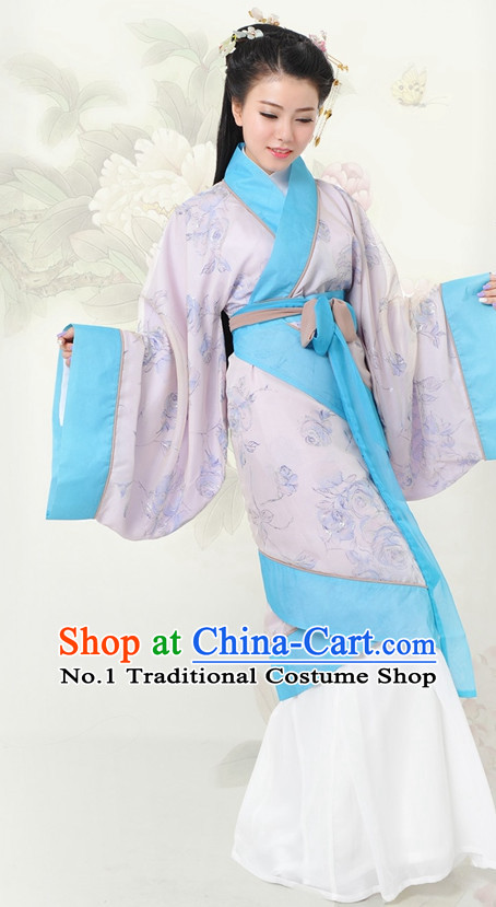 Chinese Hanfu China Shopping Asian Fashion Plus Size Clothing Clothes online Oriental Dresses Ancient Costumes and Hair Accessories Complete Set