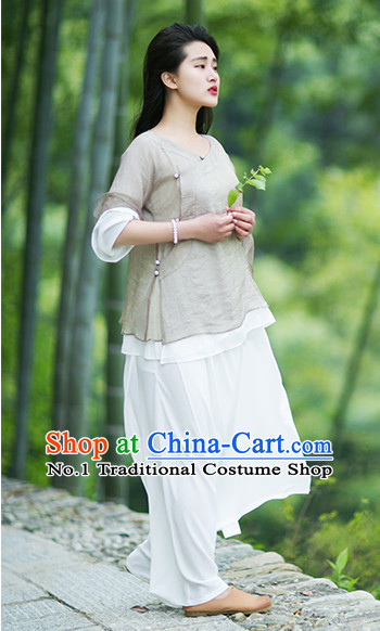 Oriental Clothing Asian Fashion Chinese Traditional Clothing Shopping online Clothes China online Shop Mandarin Dress Complete Set for Women