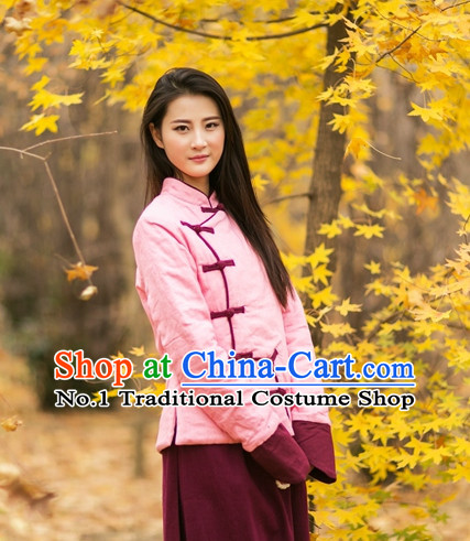 Chinese Traditional Mandarin Clothes Complete Set for Women