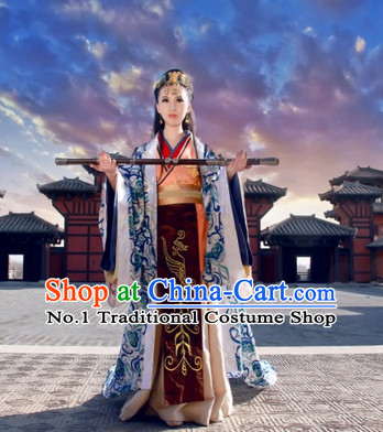 China Palace Princess Clothes and Hair Accessories Complete Set for Women