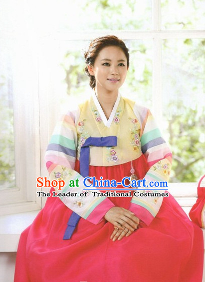 Korean Han Bok Outfit Clothes for Women