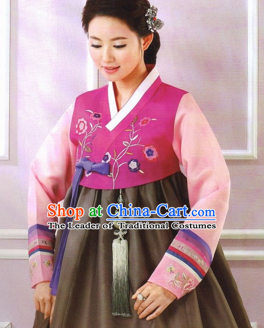 Korean Fashion Hanbok Clothes Complete Set for Women