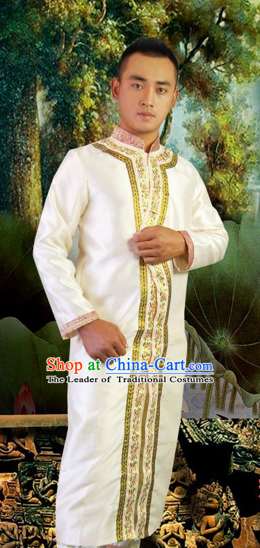 Thailand Clothing Long Robe for Men