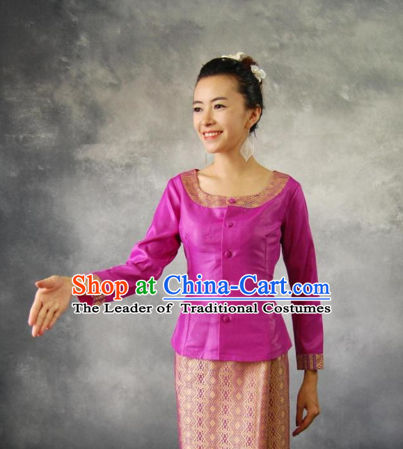 Thailand Traditional Clothes Complete Set for Women