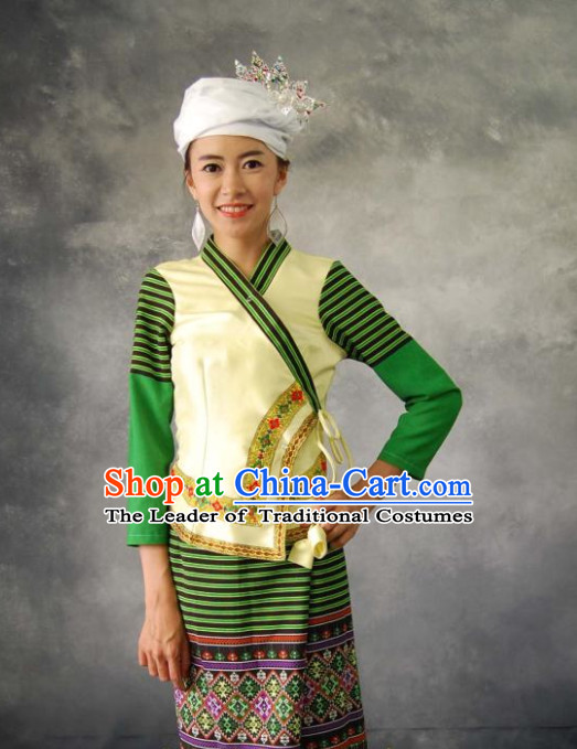 Thailand Traditional Uniforms Complete Set for Women