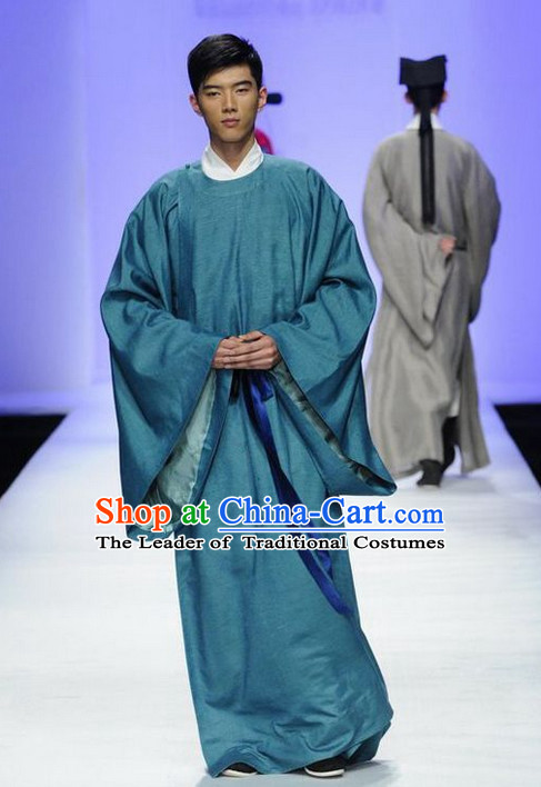 Ancient Asian Long Robe for Men