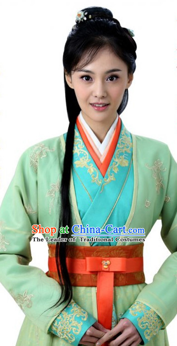 Classic Hanfu Long Black Wigs