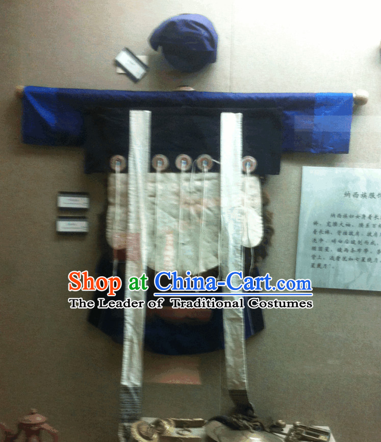 Naxi Minority Clothes and Hat for Women