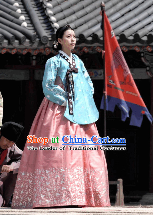 Ancient Korean Princess Hanbok Clothes for Women