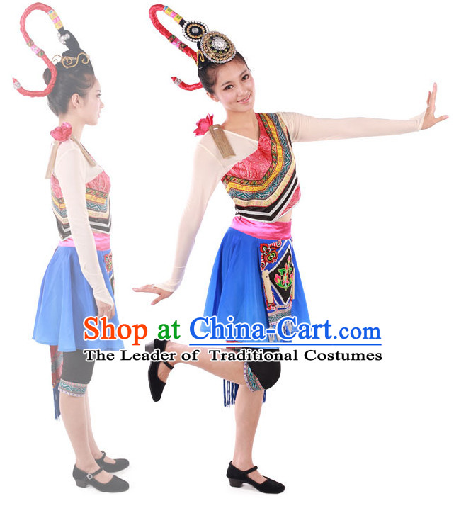 Chinese Teenagers Dance Costume for Competition