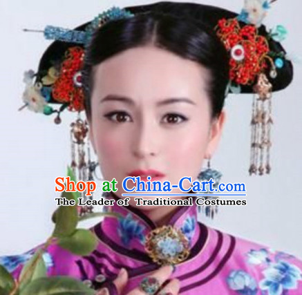 Chinese Handmade Princess Flower Hair Accessories Headband Headbands Fascinators Wedding Hair Clips