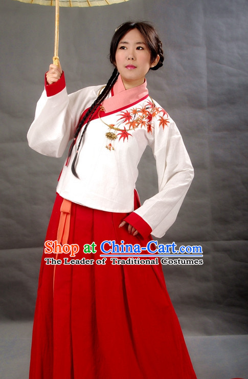 Chinese Girls Hanfu Costume Ancient Costume Traditional Clothing Traditiional Dress Clothing online