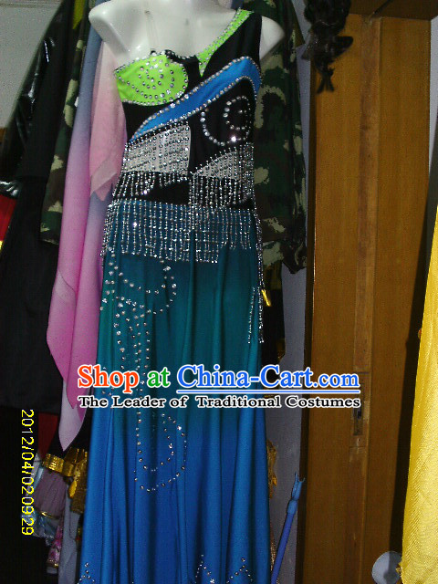 Top Chinese Classical Dance Costume Competition Dance Costumes Set