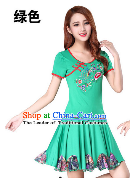 Chinese Style Gymnastics Dance Costume Ideas Dancewear Supply Dance Wear Dance Clothes Outfits