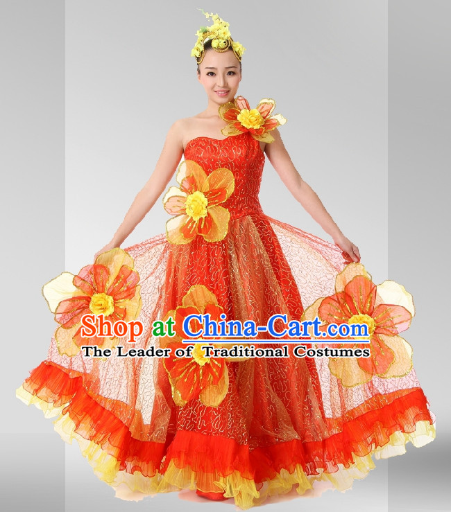 Chinese Stage Celebration Dancewear for Women