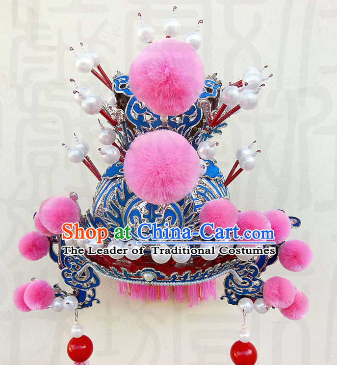 Traditional Chinese Classica Prince Opera Hat Crown Coronet for Men