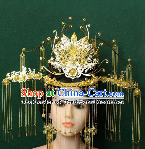 Ancient Chinese Female Emperor Wu Zetian Hair Accessories Complete Set