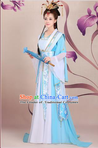 Ancient Chinese Palace Empress Costumes Complete Set, Tang Dynasty Ancient Palace Fairy Princess, Dress Suits For Women