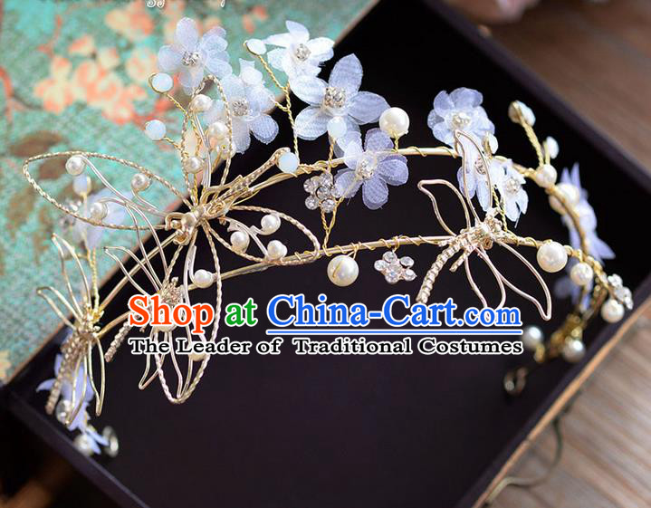 Traditional Jewelry Accessories, Princess Bride Wedding Hair Accessories, Baroco Style Headwear for Women