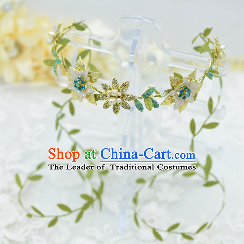 Traditional Jewelry Accessories, Princess Bride Wedding Hair Accessories, Baroco Style Flowers Headwear for Women