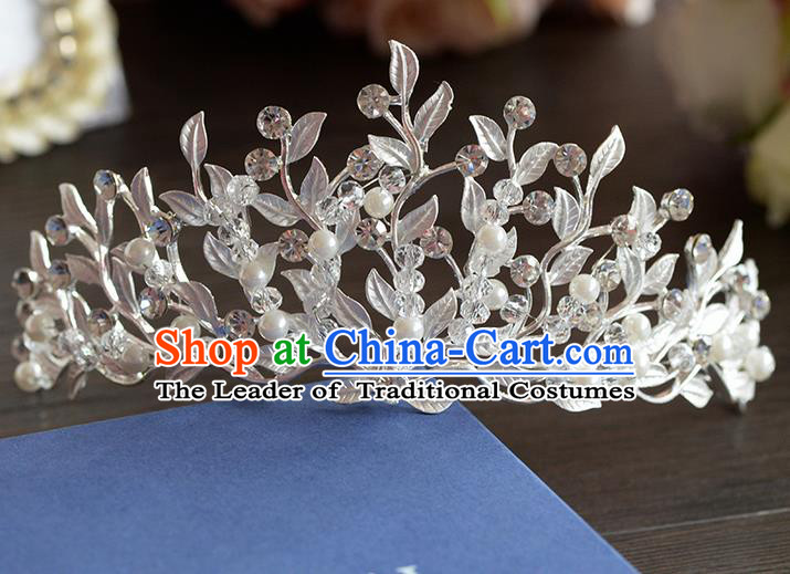 Traditional Jewelry Accessories, Palace Princess Bride Royal Crown, Wedding Hair Accessories, Baroco Style Crystal Headwear for Women