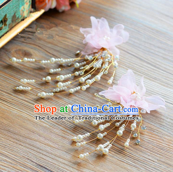 Traditional Jewelry Accessories, Princess Wedding Hair Accessories, Bride Wedding Hair Accessories, Baroco Style Pearl Headwear for Women